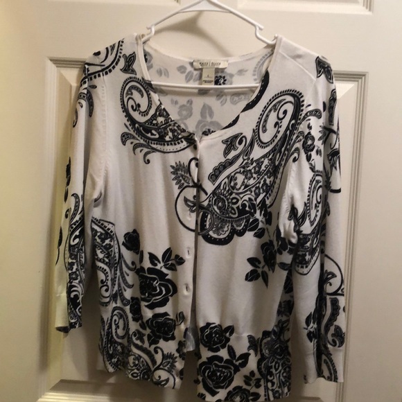 White House Black Market cardigan size large - Picture 2 of 5